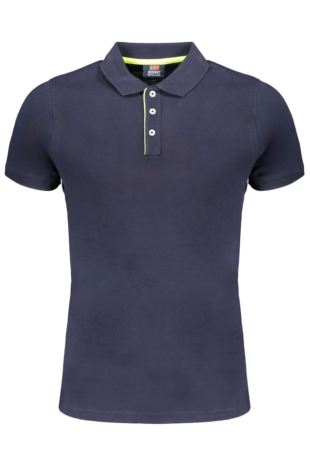 NORWAY 1963 POLO MANICHE CORTE UOMO BLU