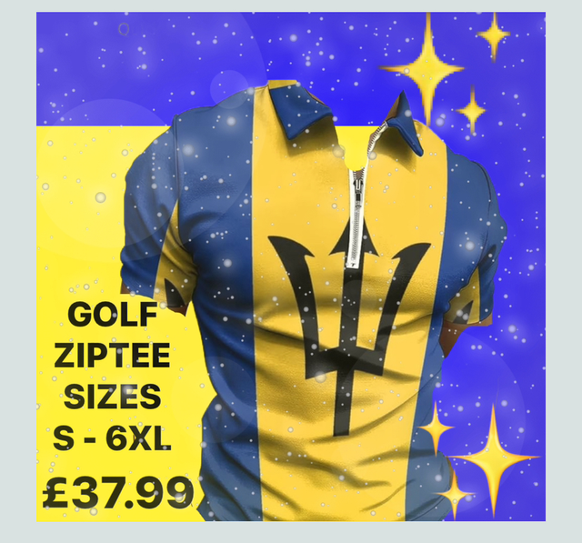 🇧🇧BIM KADOOMENT DAY COLLECTION GOLF ZIP TEE
