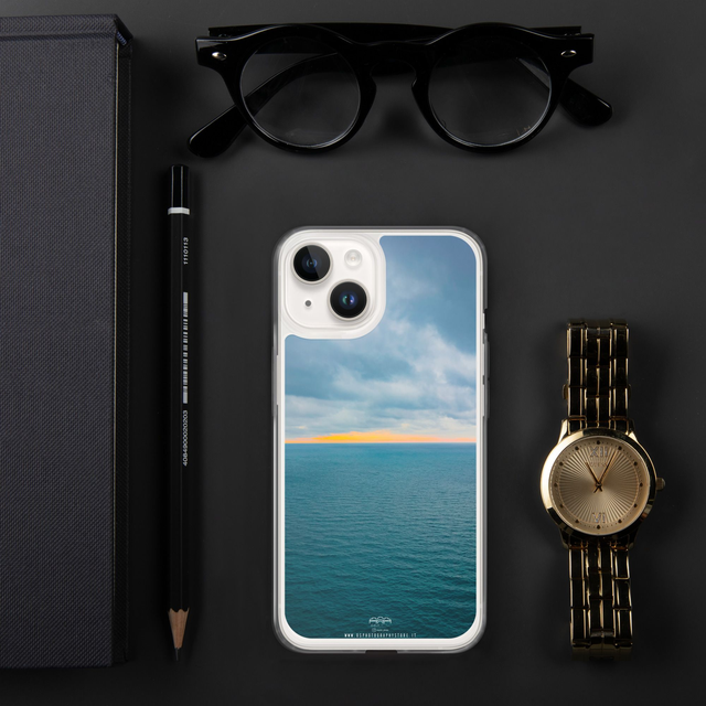 Cover iPhone in silicone sunset Liguria