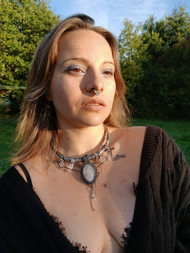 Larmes de Skaði - Fluorite &amp; Cristal