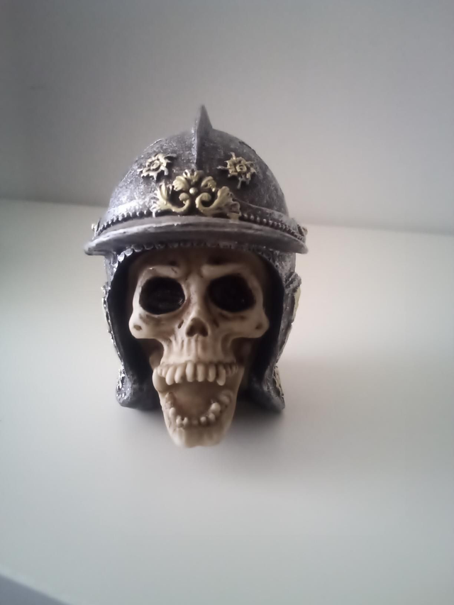 Tête de mort casque 
