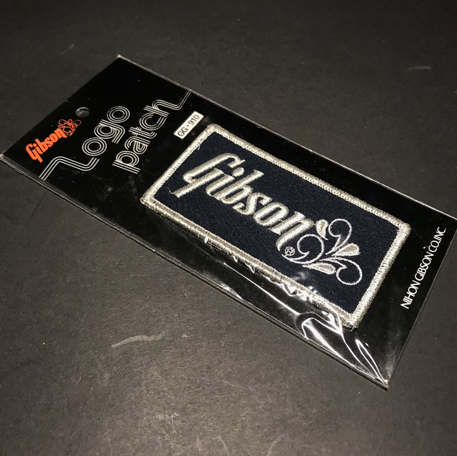 RARE 1970 Gibson LOGO Patch GG-910 Nihon (Made In Japan / NEW OLD STOCK / SEALED)