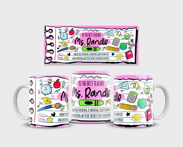 Teacher Mug Design 1