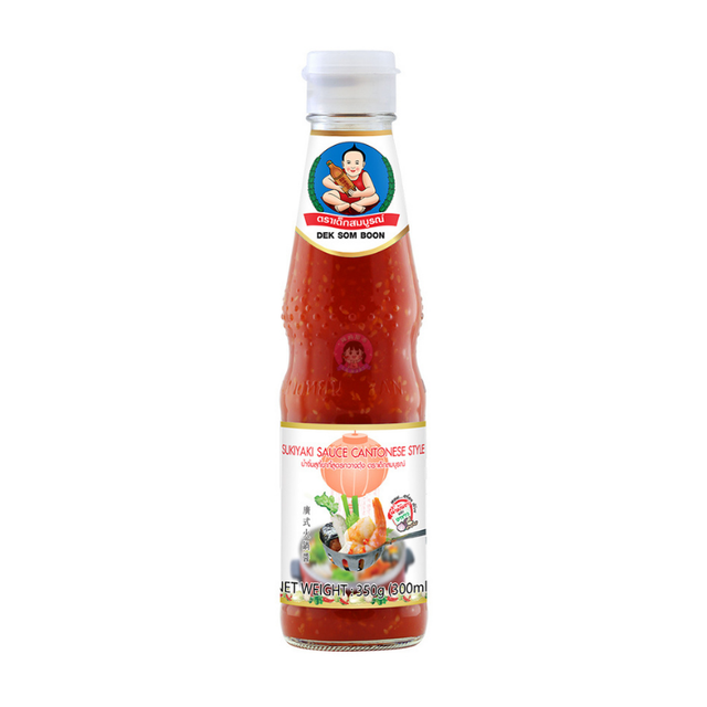 DeK Som Boon Healthy Boy Sukiyaki Sauce 300ml/350g Cantonese Style