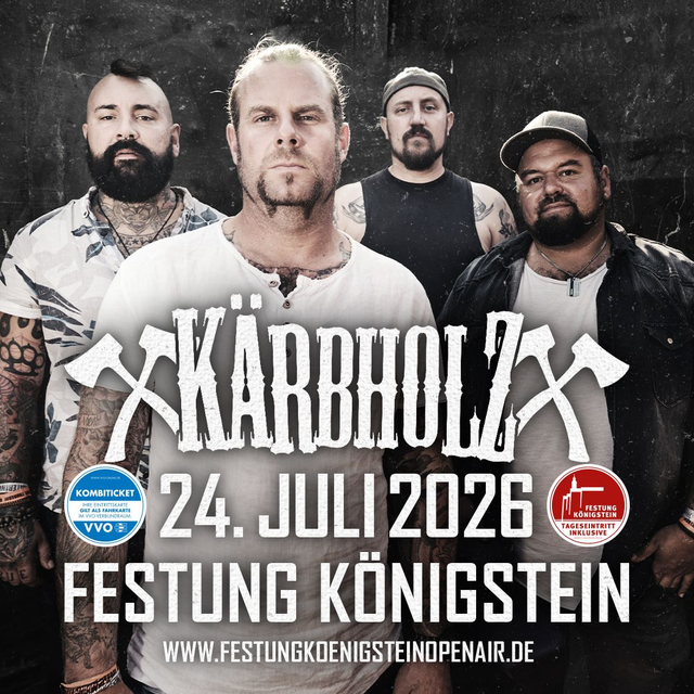 KÄRBHOLZ - Live 2026 Freitag, 24.07.2026 Fanticket