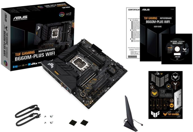 02.2.0058 – Scheda Madre ASUS TUF Gaming B660M‑PLUS WiFi – Micro‑ATX gaming per Intel 12ª/13ª/14ª Gen