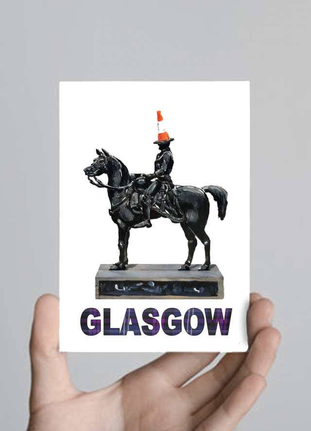 X10 Postcards - The Duke of Wellington, Glasgow (40p per unit)