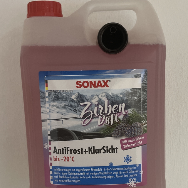 5L Scheibenfrostschutz mit Zirben Duft von SONAX