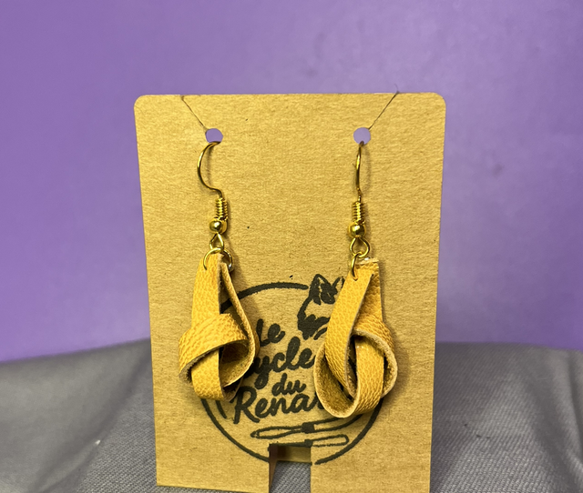 Boucles d’oreilles - Pur Torsade