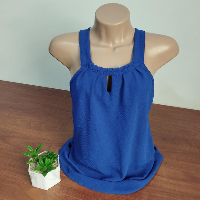Blusa Elegance Azul 