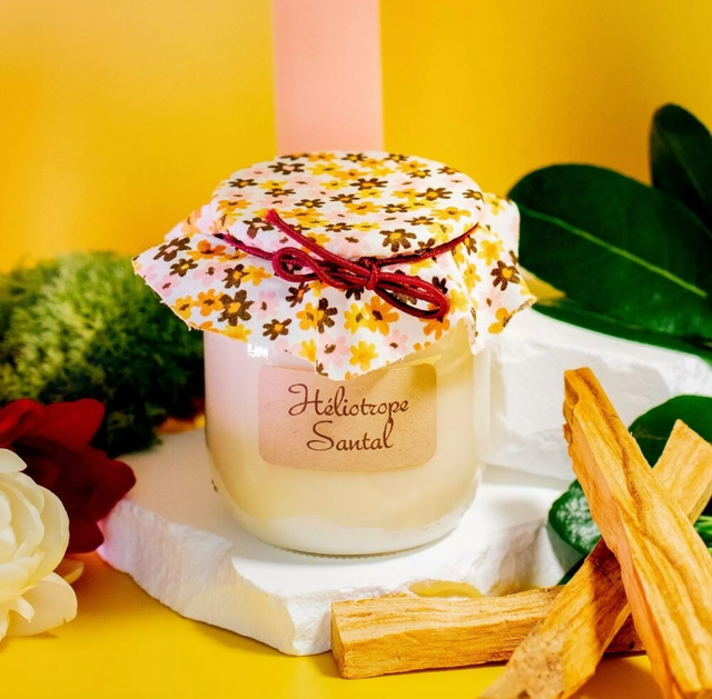 Yaourt héliotrope santal 