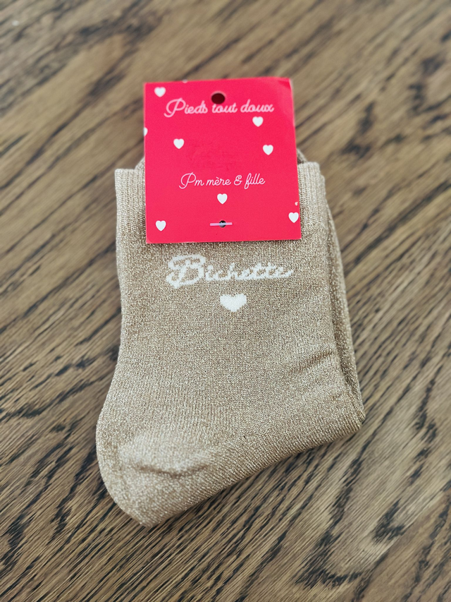 Chaussette bichette Taille unique du 36 au 41 