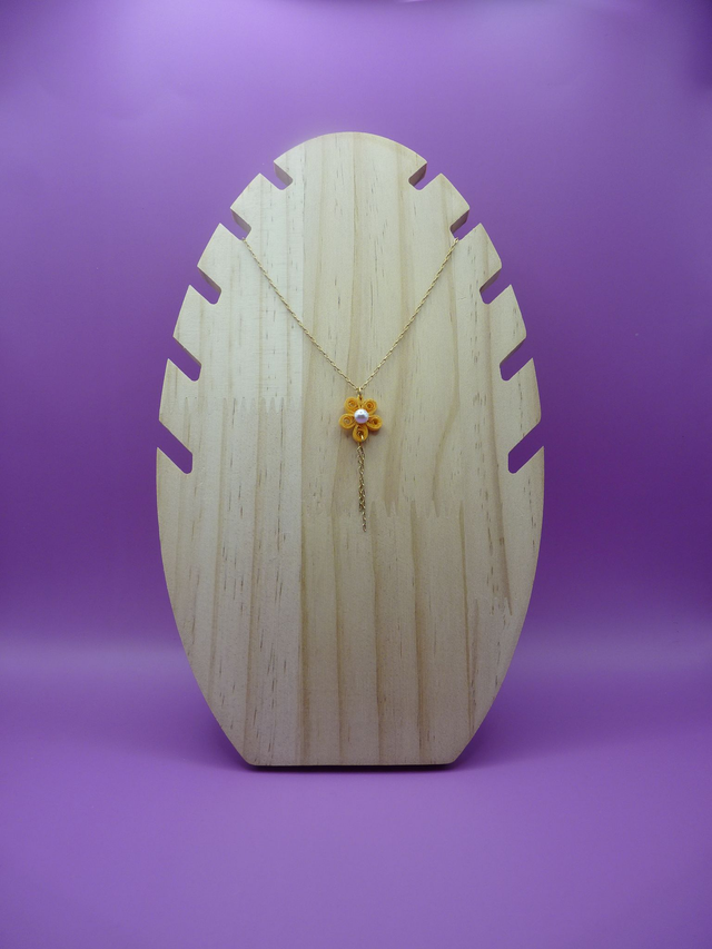 Sautoir court - Idylle jaune