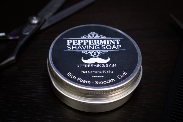 Peppermint Shavingsoap 