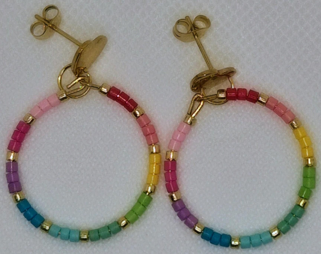 Créoles arc-en-ciel