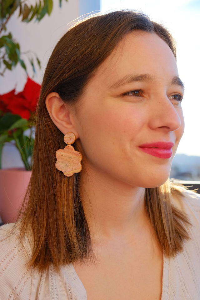 boucles à clips #04 - CAFÉ LATTE 