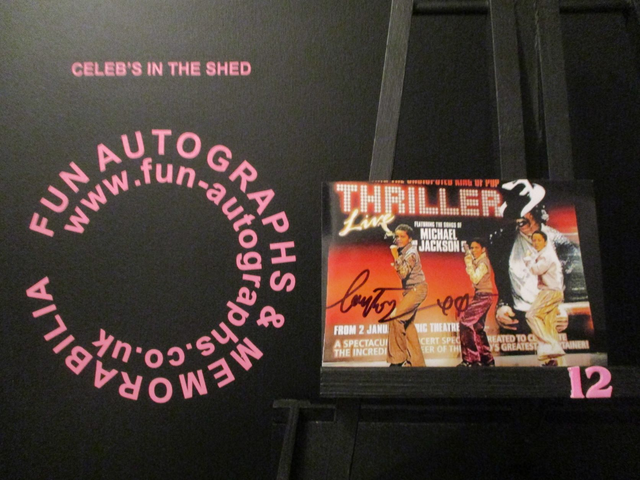 Layton Williams Authentic Autographed Thriller 6x4 Photograph (12)