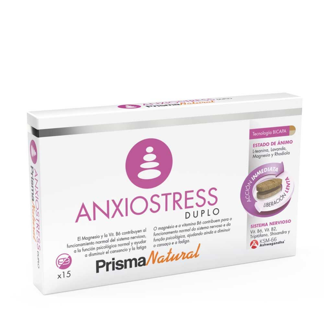 ANXIOSTRESS DUPLO 15 comprimidos bicapa *673