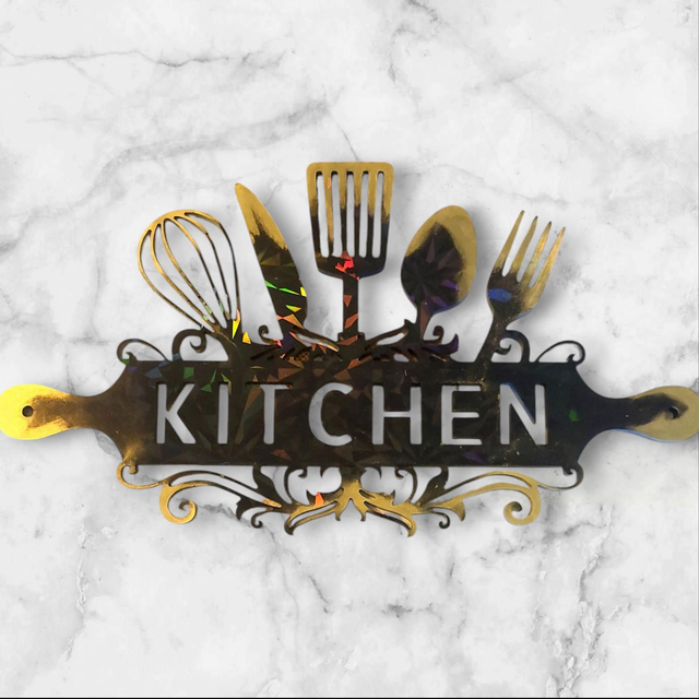 Suspension cuisine holographique 