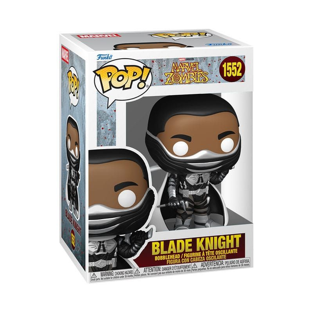 Funko- Marvel Zombies Blade Knight 9 cm POP!