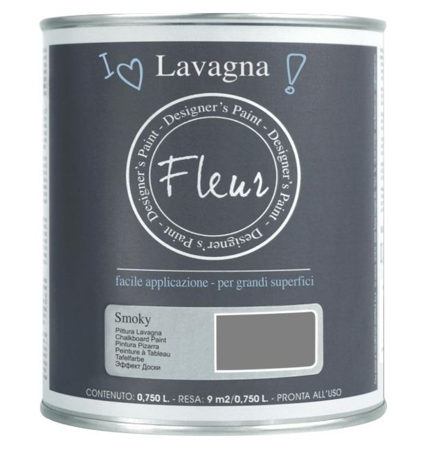 Pintura (transforma superficies en pizarra, 750 ml) color smoky