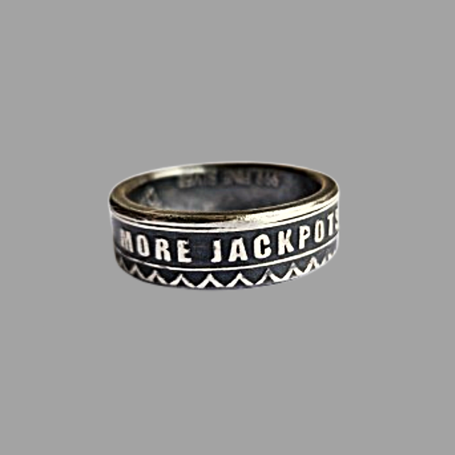 Las Vegas Lucky Coin Ring – .999 Silver