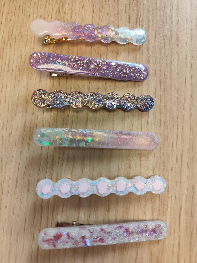 Barrettes collection &quot;Hiver&quot;