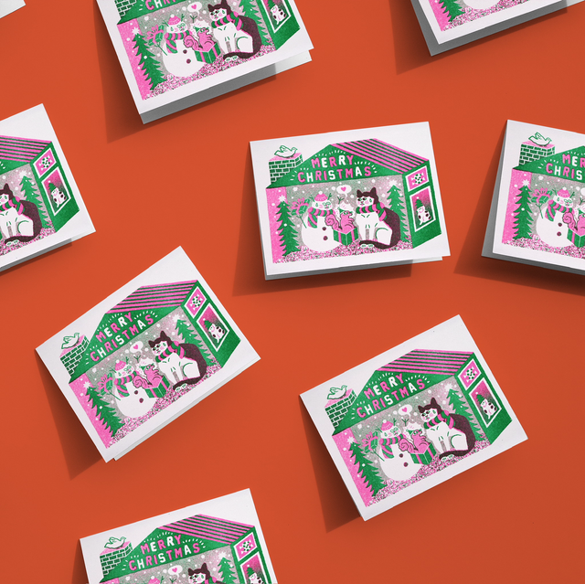 Christmas card 3 in a pack