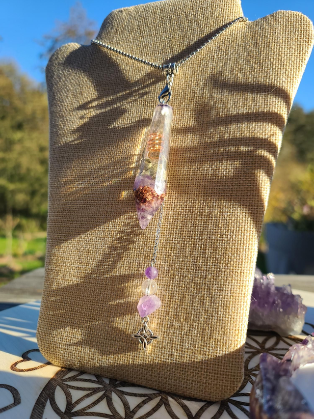 Le Nœud de la sorcière 💜 Améthyste 