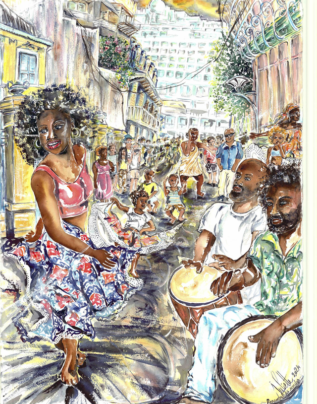 Léwoz, Pointe à Pitre