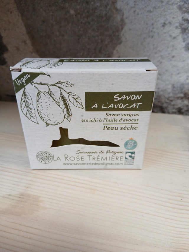 Savon peau sèche à l avocat