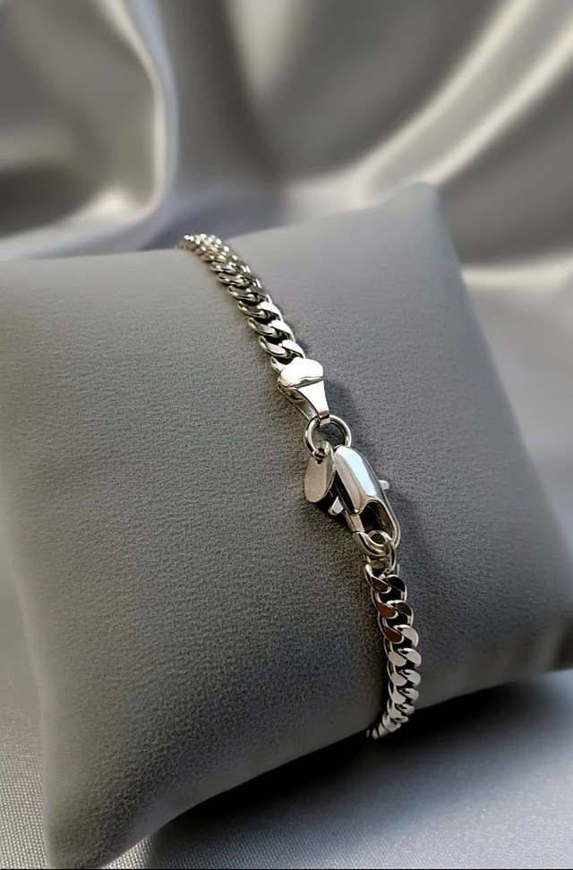 Pulseira Argent Lumière - Aço e Banhado