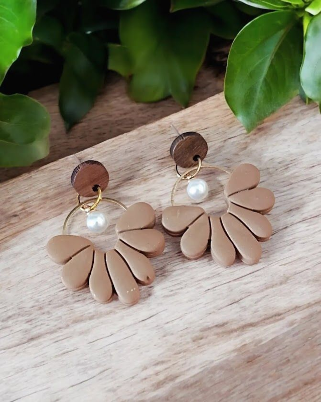 Boucles d&#039;oreilles argile polymère