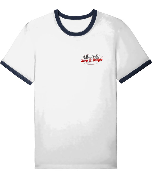 Jive 'n' Boogie T-Shirt  White/Blue