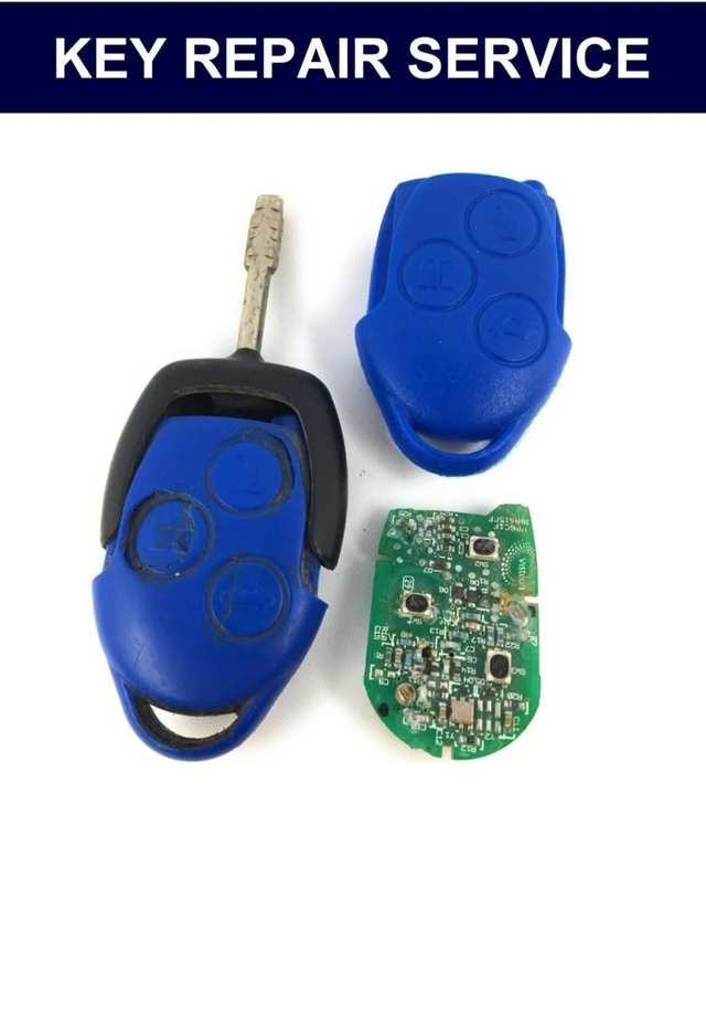 (New) MK7 Ford Transit Key Fob Repair and Battery/Button Replacement