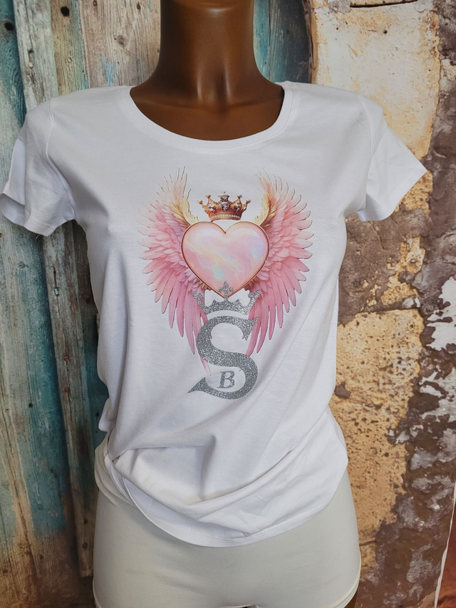 T-Shirt Blanc Femme(A47)