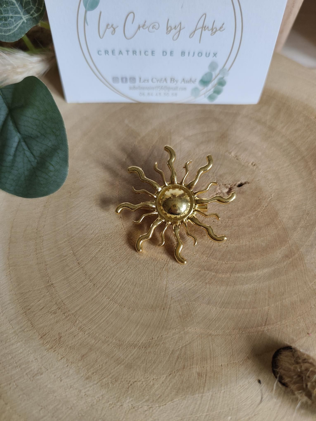 BROCHE SOLEIL GOLD 0001034