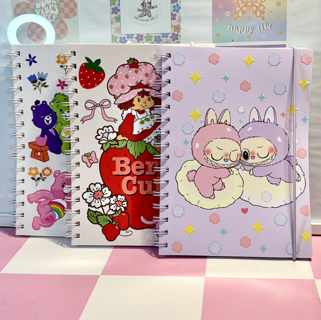 A5 Character themed Lined Notebooks 