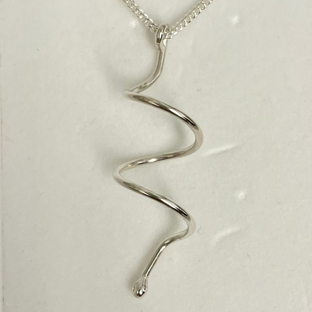 Spiral Drop Pendant 