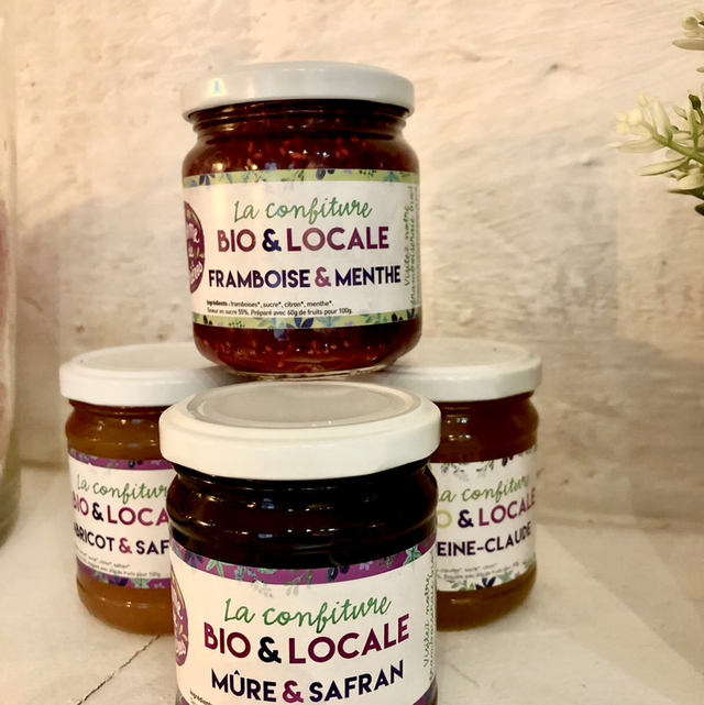 Confiture bio et locale