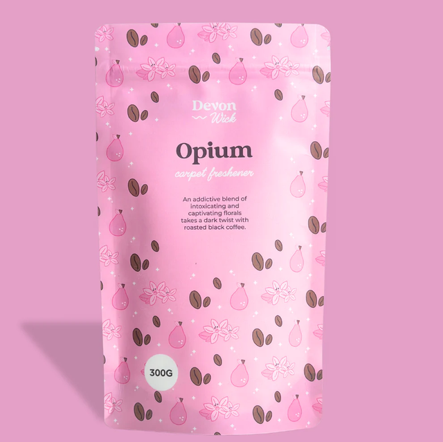 Opium Carpet Freshener Juicy Pear | Orange Blossom | Roasted Black Coffee
