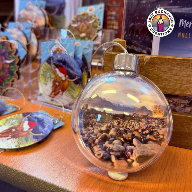 Elgol beach Christmas bauble