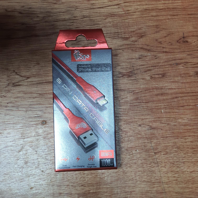 Data Cable Iphone 3a Fast Charging 1m