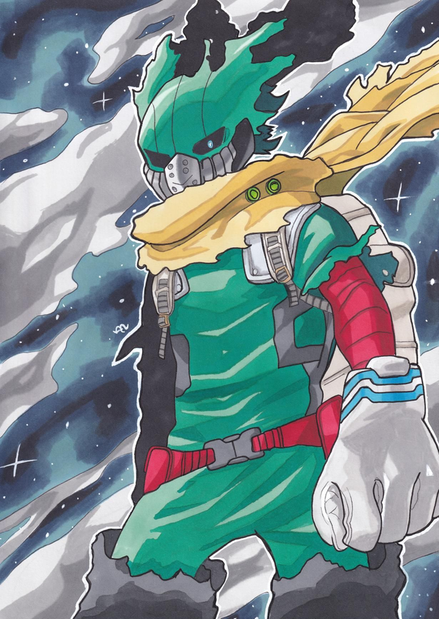 Print MHA - Dark Deku