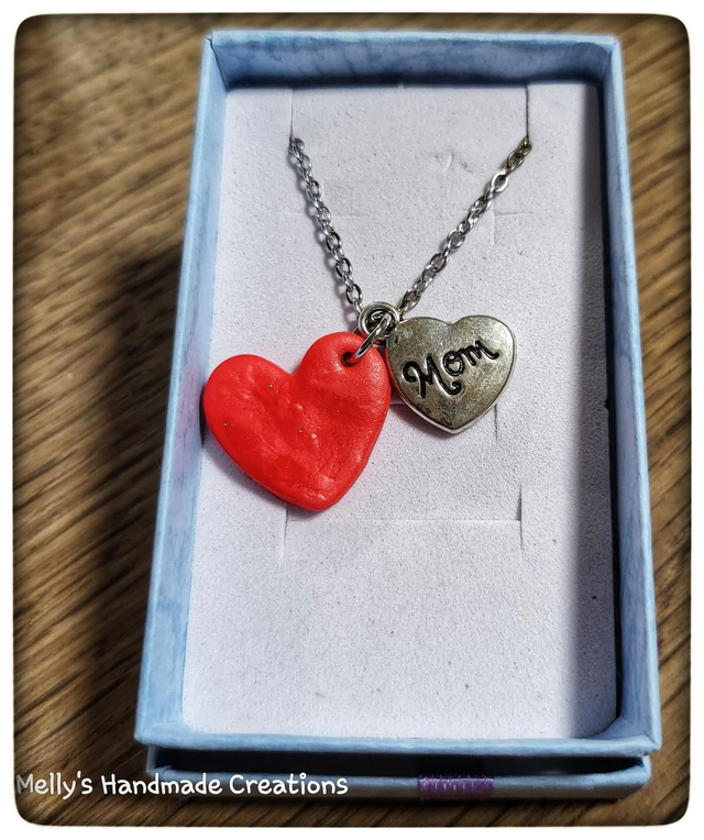 Mom Heart Pendant