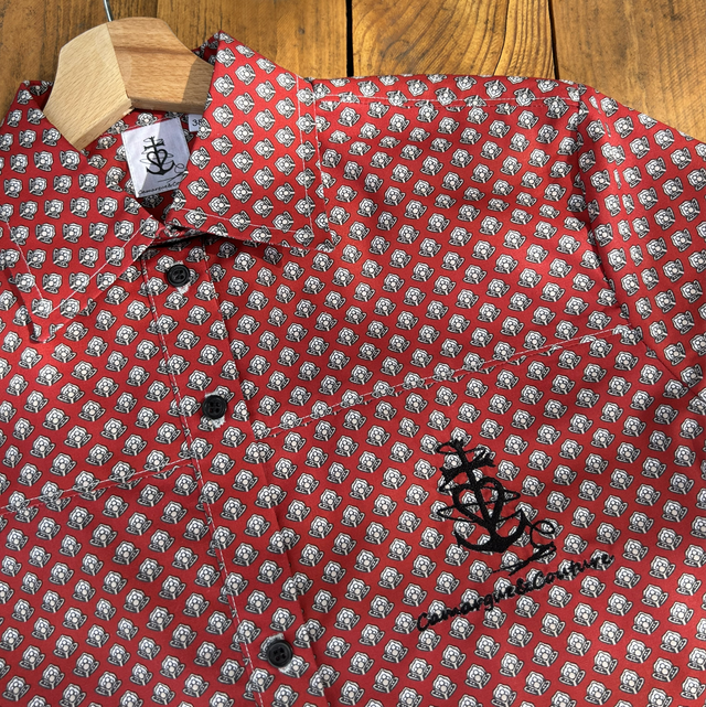 Chemise Junasole - Dentelle rouge