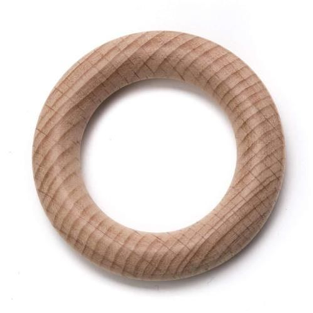 Houten ring 80 mm 