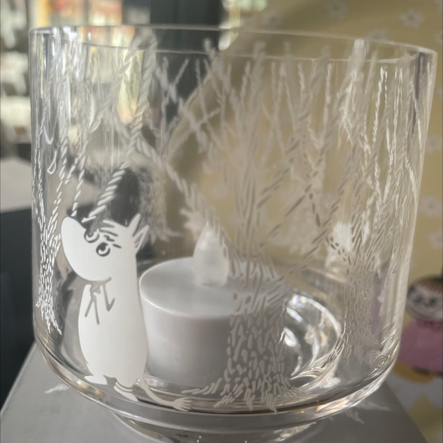 Moomin tea light holder
