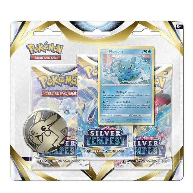 Silver Tempest Tripple Blister (Manaphy)