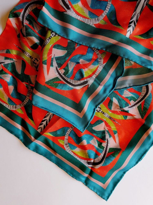 Botanical Collage foulard